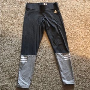 Grey adidas leggings